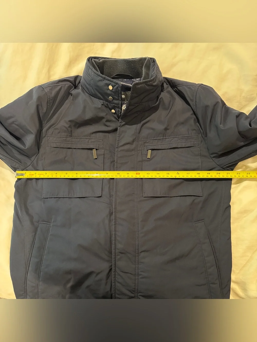 Hugo Boss Calico Men's Military Field Jacket in Dark Navy, 40R